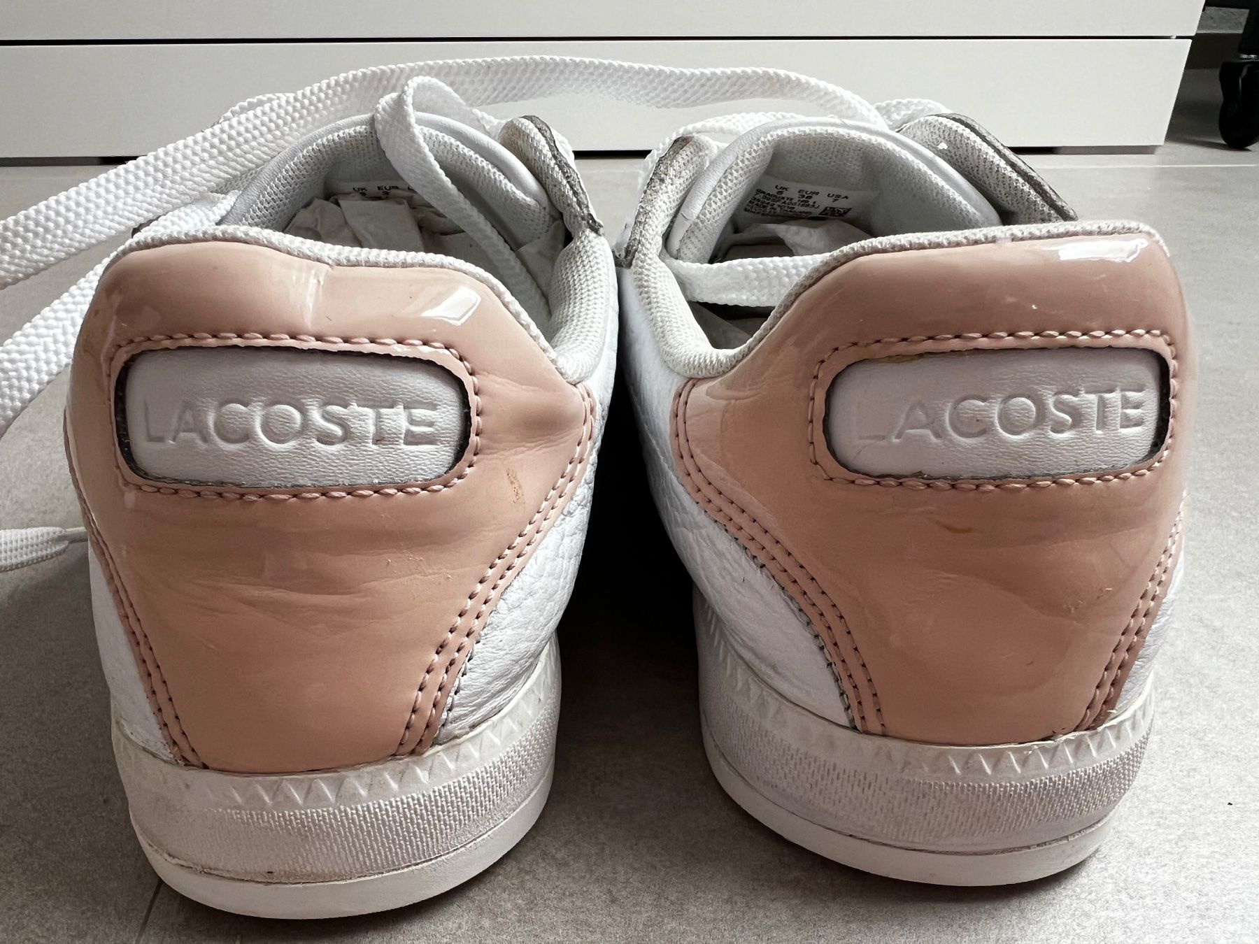 Damenschuhe: Lacoste Turnschuhe weiss Grösse 38 – Gebraucht aus Zürich von nat_5h5q 1
