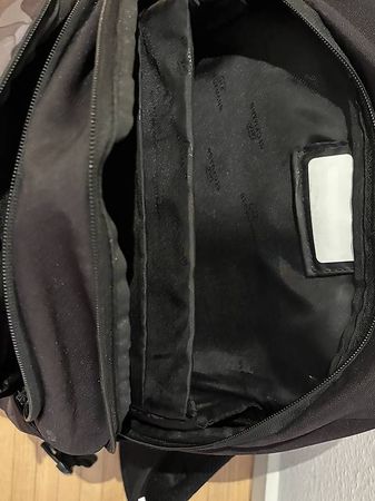 Rucksack Beckmann schwarz Camouflage guter Zustand