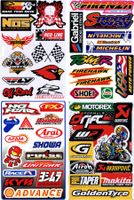 **Sponsor Logo Sticker Set 4 Bogen Motorsport Tuning NS02**