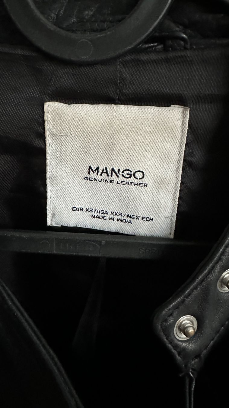 Mango Jacken: Echtlederjacke Mango Gr. XS – Gebraucht aus Pfungen von nik_9wv9 2