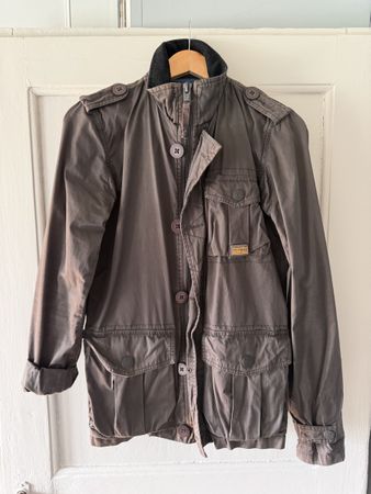 Superdry Übergangsjacke, Khaki, Grösse S - Top Zustand!
