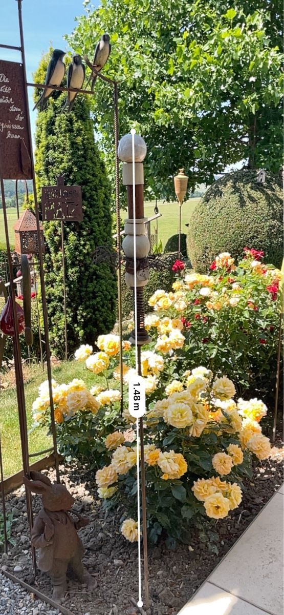 Skulpturen & Statuen: Gartenstele Kunsthandwerk – Neu (gemäss Beschreibung) aus Weingarten-Kalth von 53solti 2