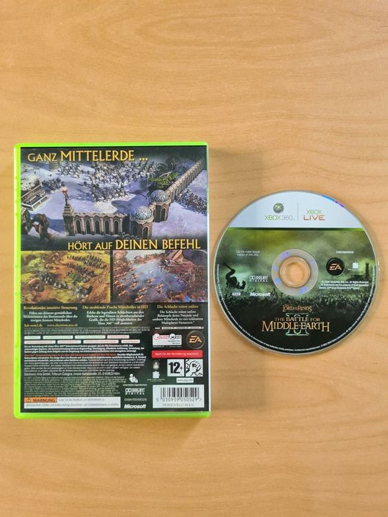 Der Herr der Ringe Die Schlacht um Mittelerde 2 (Xbox 360) (Gebraucht ...