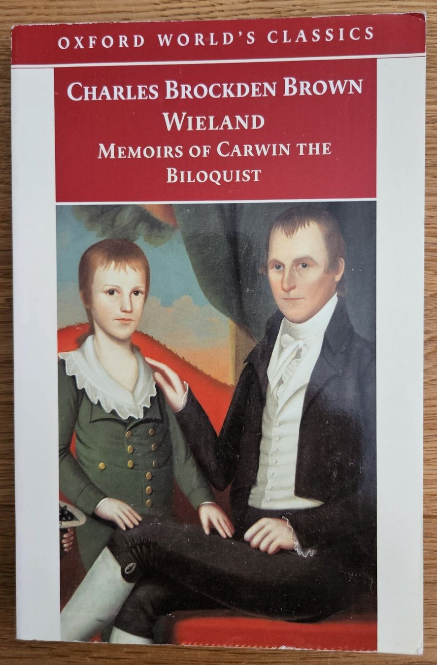 Bücher: Charles Brockden Brown: Wieland – Gebraucht aus Schaffhausen von asyouwestley