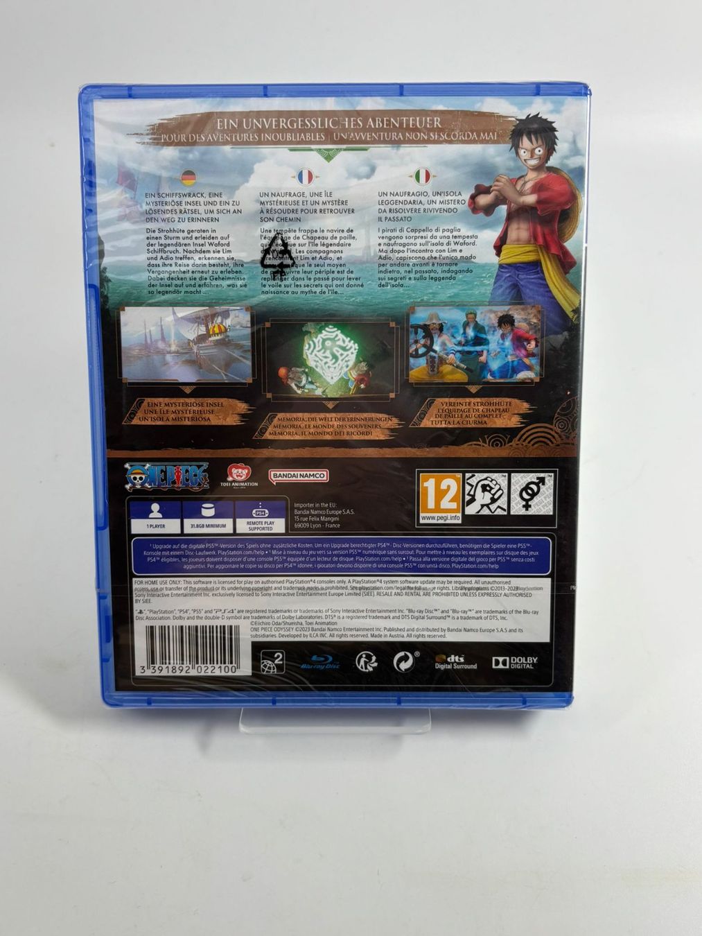 Giochi: One Piece Odyssey (PS4) SEALED – Nuovo e nell'imballaggio originale da Herisau venduto da Seyashop1 1