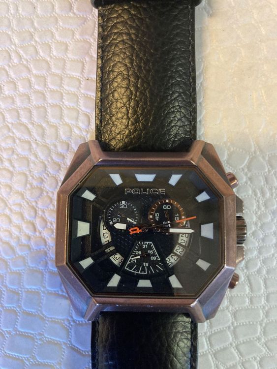POLICE Chronograph Herrenuhr 49 mm Neue Preise : 249 CHF | Kaufen auf ...