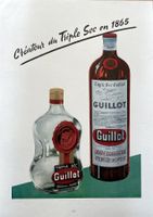 Guillot Triple Sec - Alte Werbung / Ancienne publicité 1949