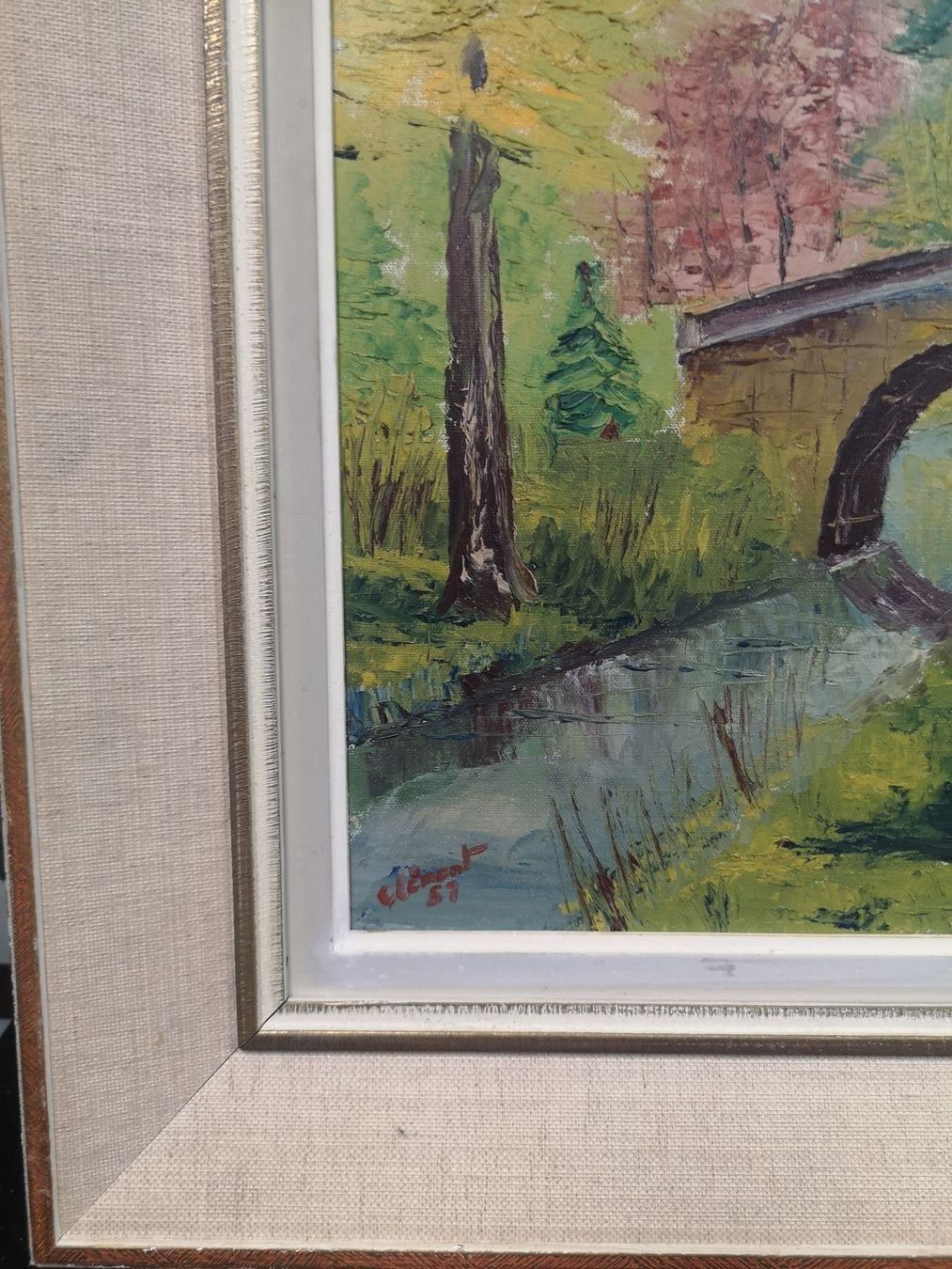 Dipinti: HUILE SUR TOILE SIGNÉE ET DATÉE – Usato da Genève venduto da Qanil77 7