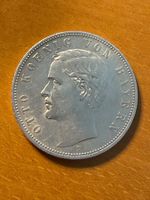5 Reichsmark Bayern 1908 D, König Otto, ss