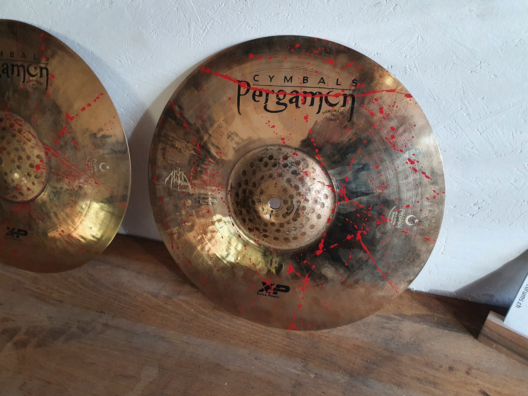 Strumenti musicali: Pergamon Cymbals XP Extra Power Series 14'' Hit-Hats – Usato da Zufikon venduto da Resonance-Drums 1
