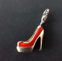 TS THOMAS SABO *HIGH HEEL ROT* ANHÄNGER CHARM SILBER 925