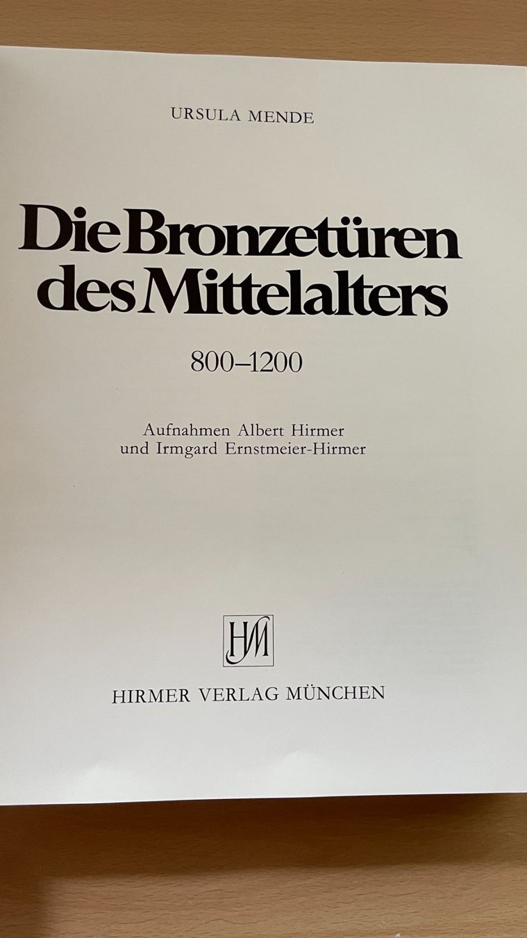 Bücher: Die Bronzetüren des Mittelalters – Gebraucht aus Glattfelden von markweb 1