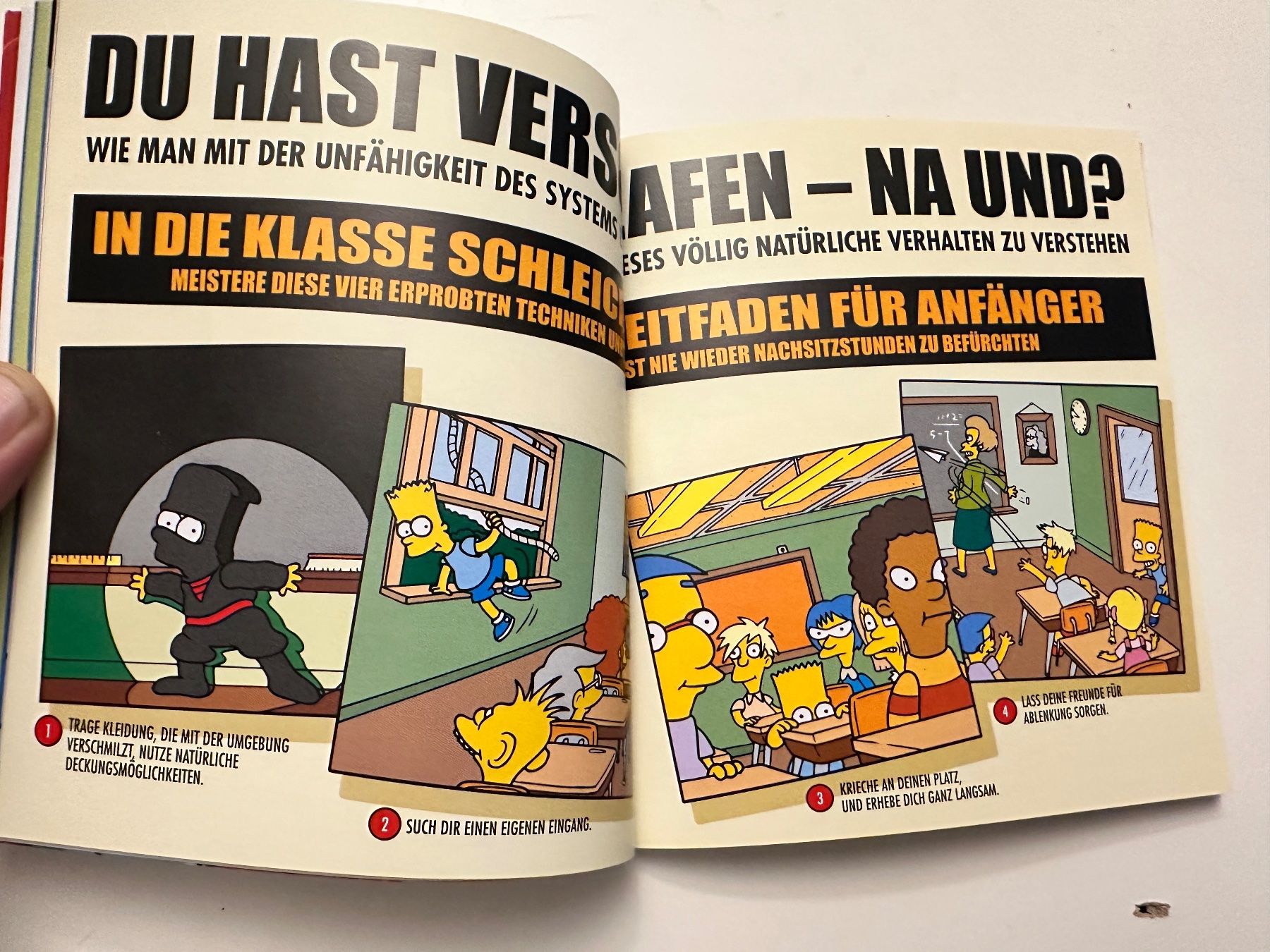 Fumetti: Die Simpsons Bibliothek der Weisheiten - DAS BART BUCH – Usato da Münsingen venduto da Ganjam 5