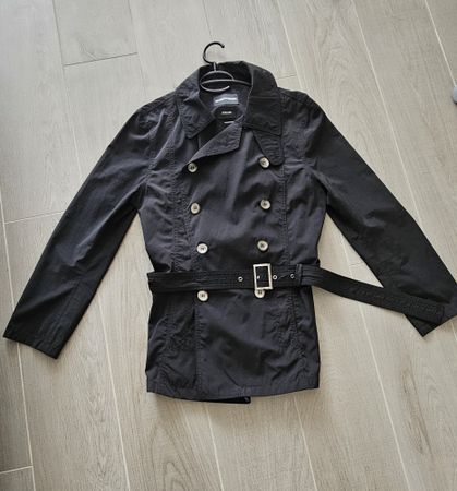 Emporio Armani Trenchcoat, Jude Line, schwarz, Grösse M / 50