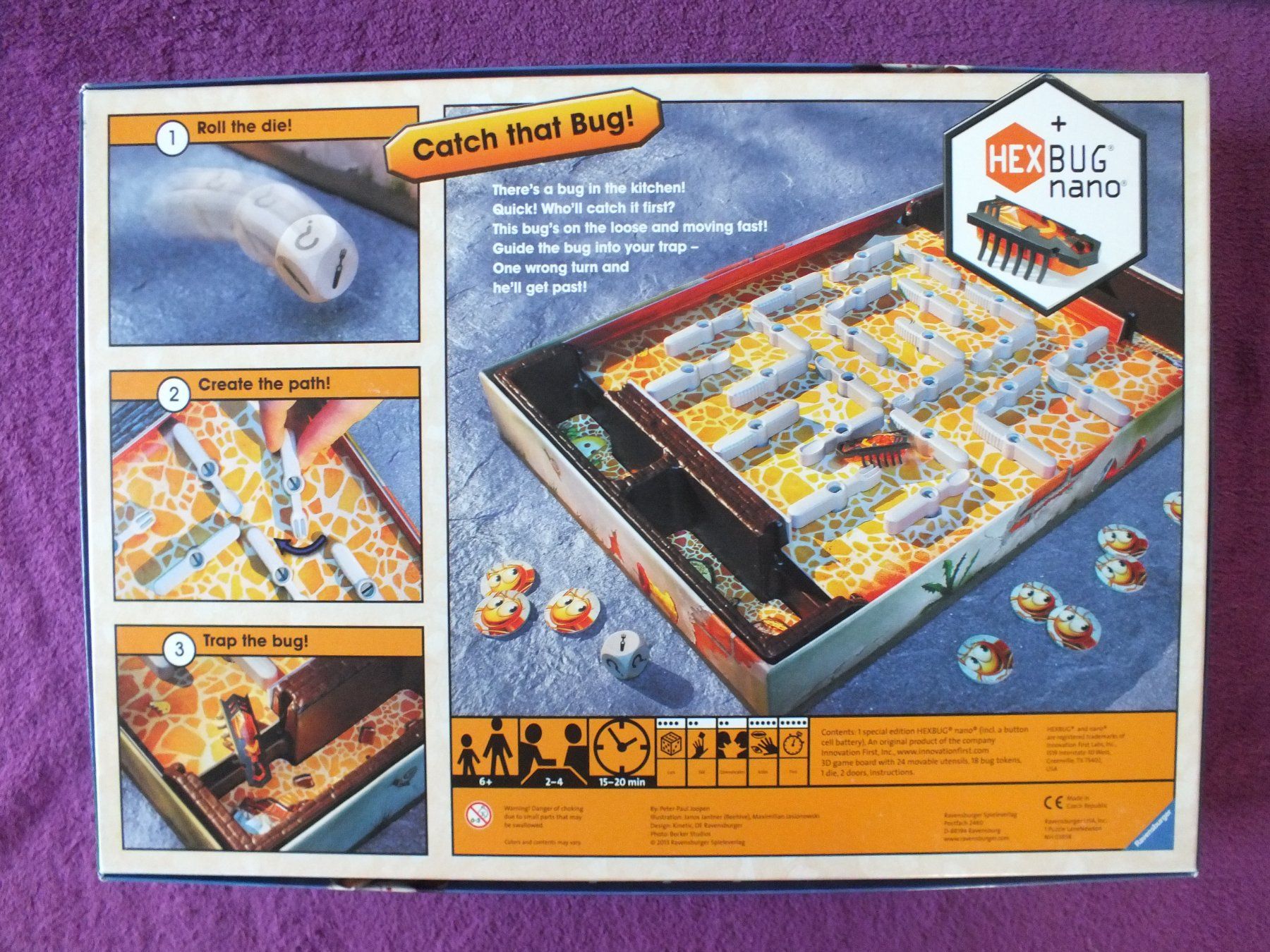 Ravensburger Giochi: Ravensburger Spiel - Kakerlakak - Englisch – Usato da Müllheim Dorf venduto da Seeeule01 4