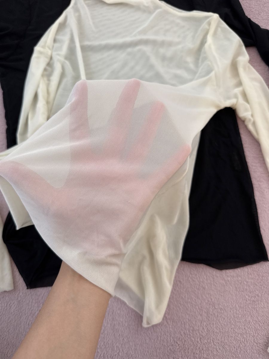 T-shirt: 2 DAZY Rollkragenshirt.Gr. S, Schwarz/Creme – Usato da St. Gallen venduto da sho_xzw7 1