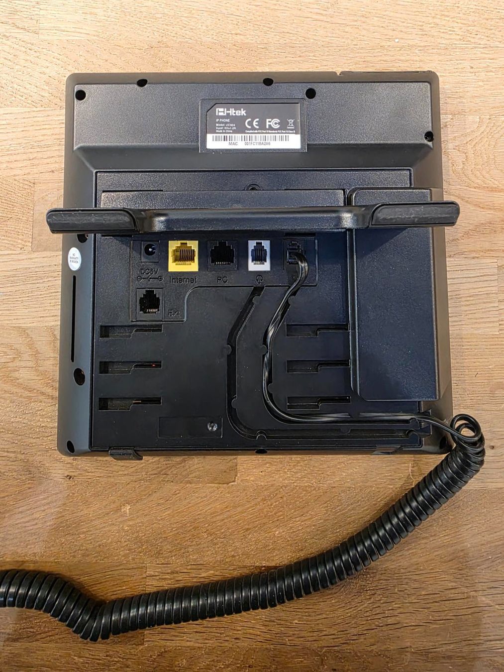 Telefone: Htek UC924 IP-Telefon inkl. EHS30 Adapter – Gebraucht aus Spiez von RoDo-Computer-GmbH 2