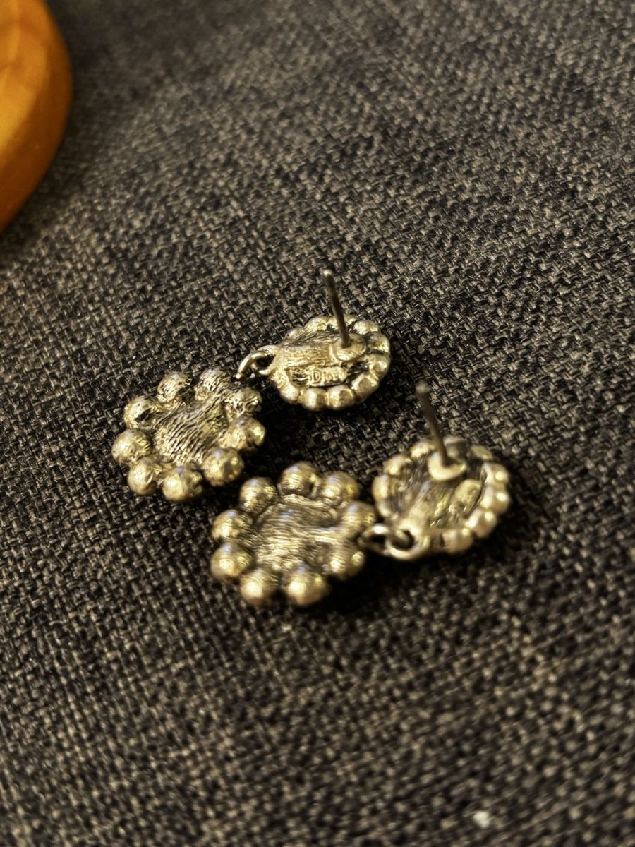 Dior Orecchini pendenti & Orecchini a lobo: Dior Vintage Ohrstecker  – Usato da Uznach venduto da Vintage2022. 3
