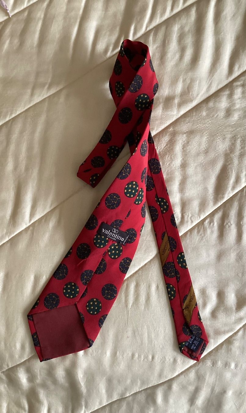 Krawatten: Valentino Krawatte Seide Vintage – Gebraucht aus Magadino von sylvierosa 2