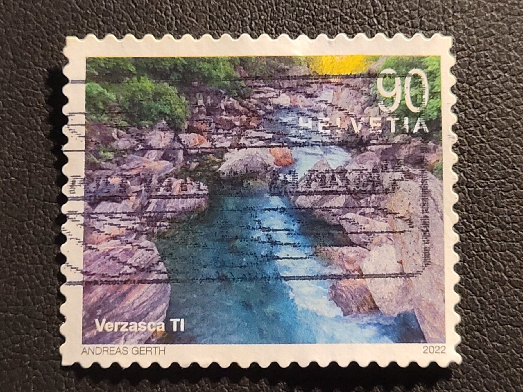 Tutti i francobolli: Timbre CH - 2022 - Verzasca TI - (B) – Usato da Payerne venduto da tintin08