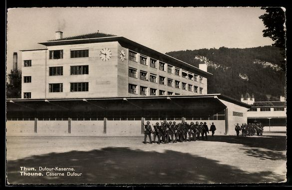 Cartes postales: AK Thun, Dufour-Kaserne – D'occasion à Berlin par bartko-reher