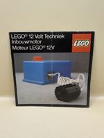 LEGO 12V Motor 872 Instruction Leaflet 1979 Vintage