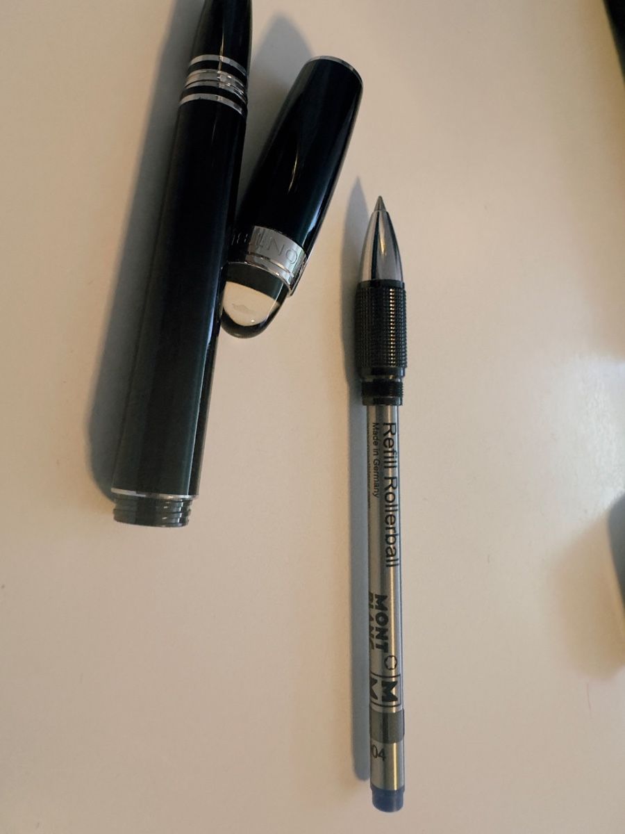 Montblanc Penna & Evidenziatori: Montblanc StarWalker Black Precious Resin Rollerball (Origin – Usato da Urdorf venduto da Adrians123 4
