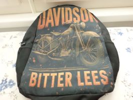 Rucksack Harley Davidson Bitter Lees neuwertig gross