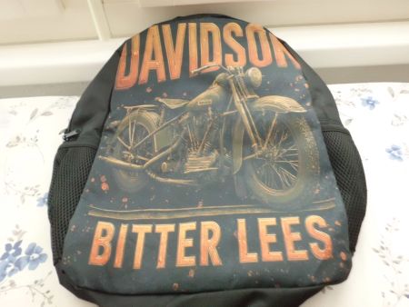 Rucksack Harley Davidson Bitter Lees neuwertig gross