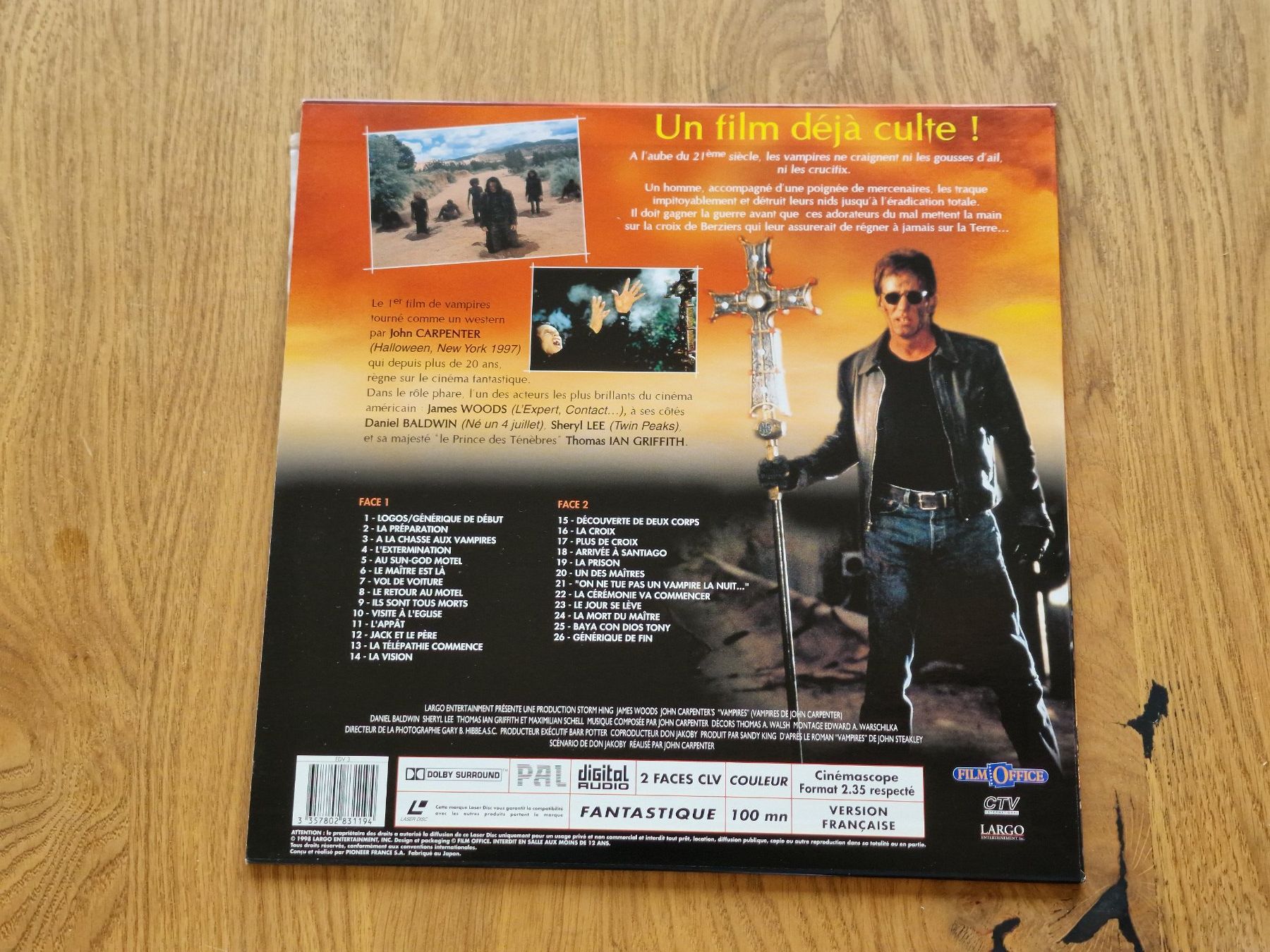 Alle DVDs: Vampires - LaserDisc - PAL VF – Gebraucht aus Courgenay von Periote00 1