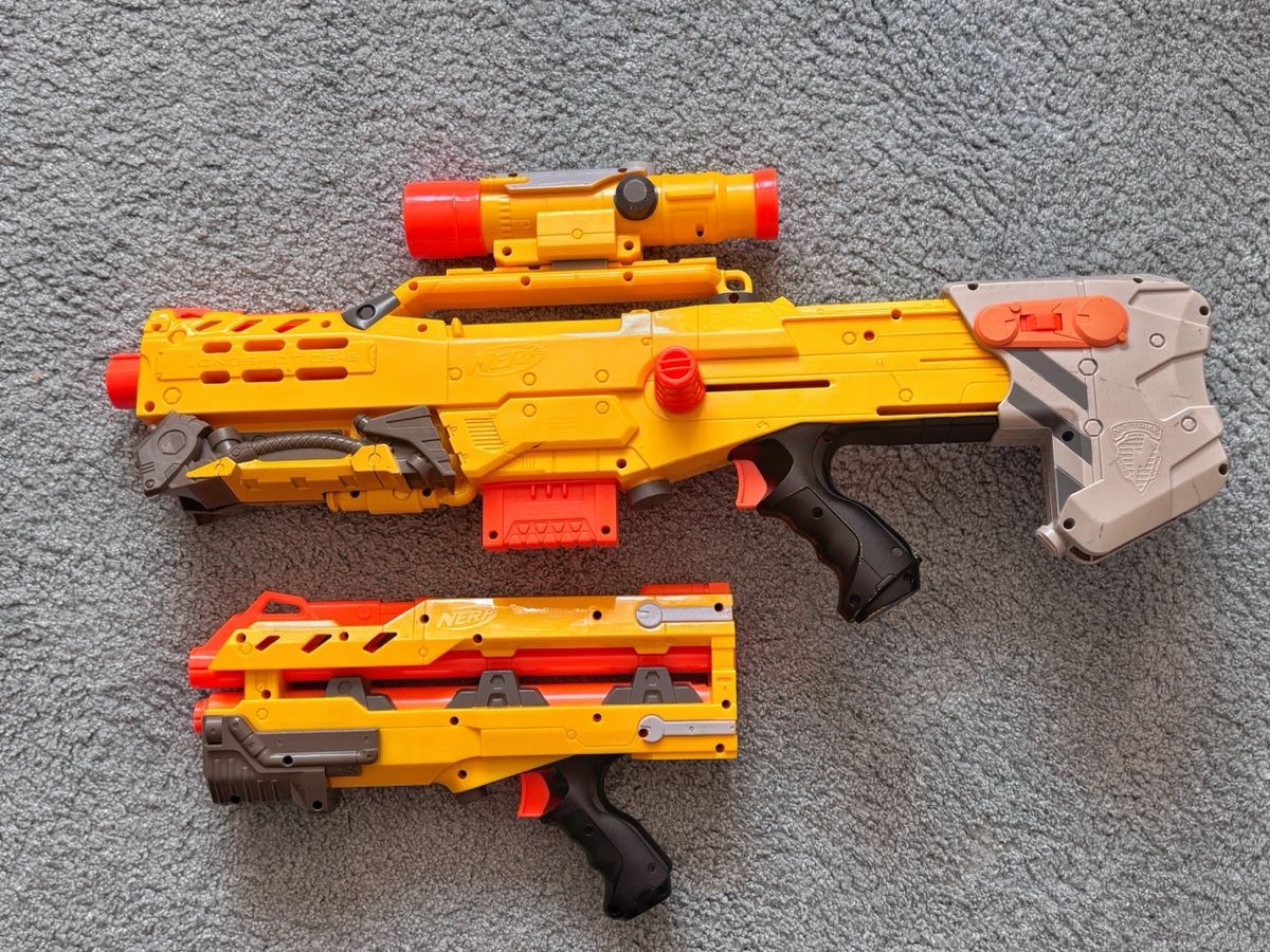 Nerf Spielzeuge: 3 Nerf Blaster – Gebraucht aus Grüt (Gossau ZH) von nik_g2tk 3