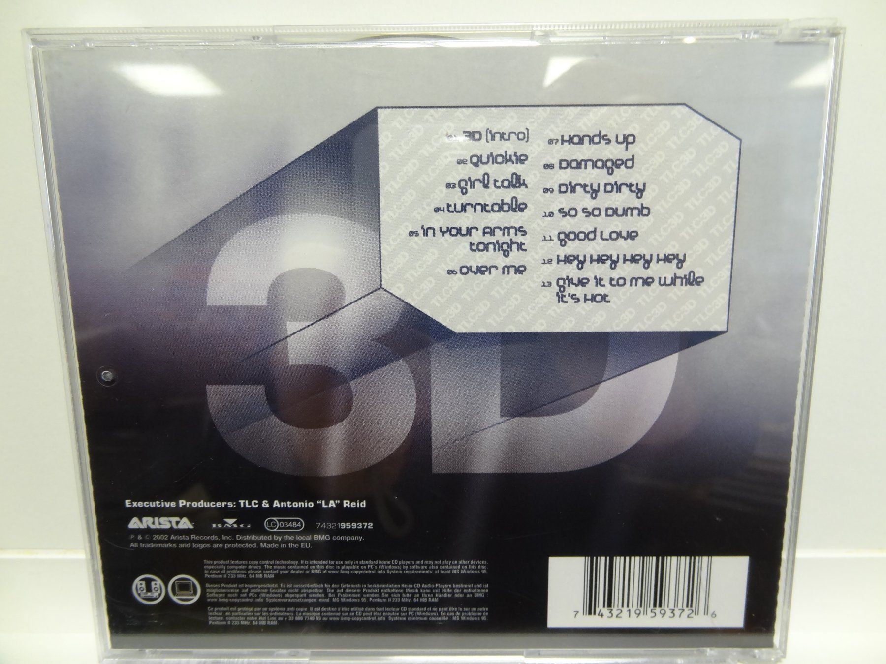 CD: Original TLC - 3D CD Album – Usato da luzern venduto da musicandart 1
