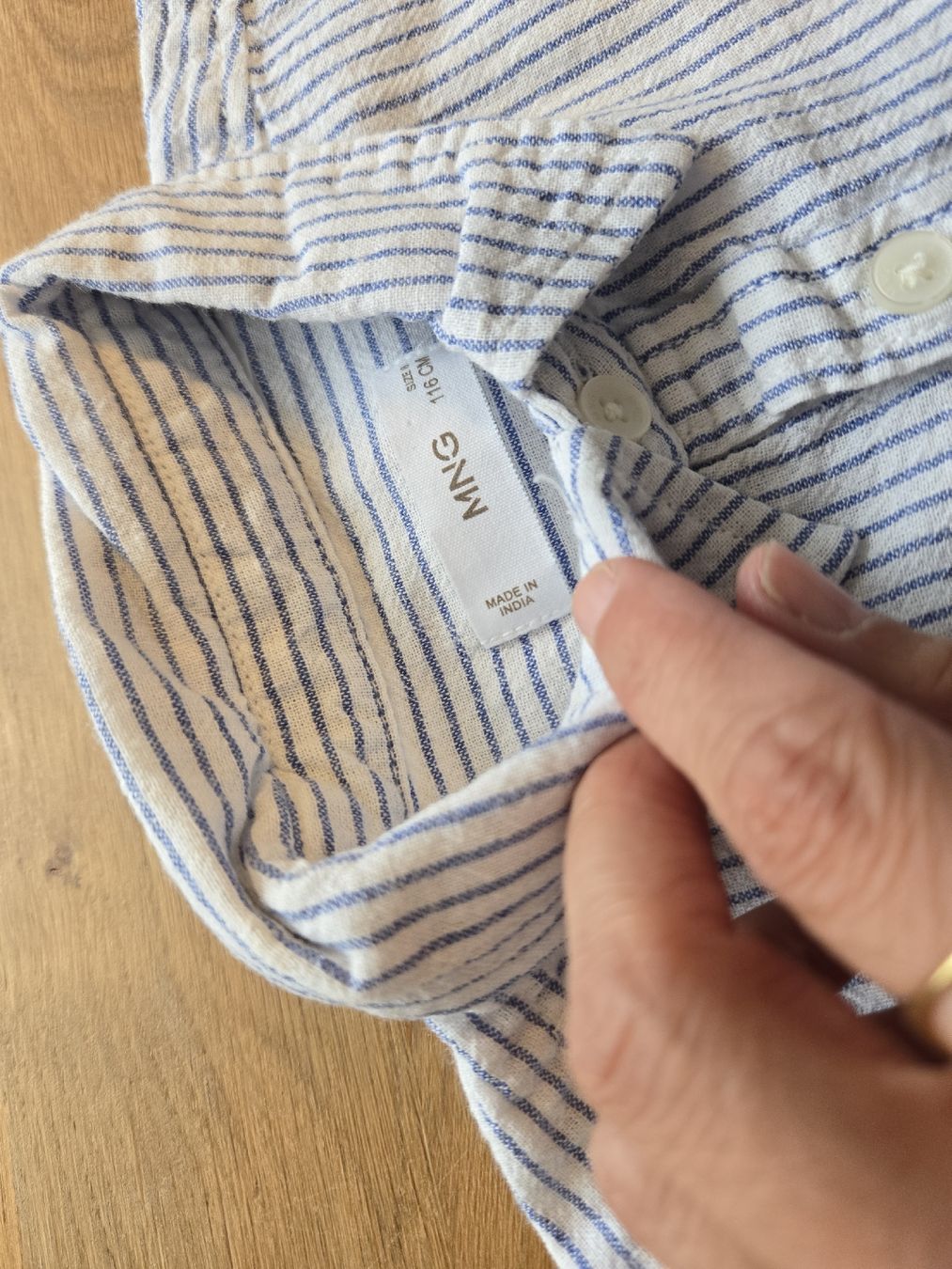 Mango Hemden, T-Shirts & Polos: mango Hemd Junge 116 (NEU) – Neu (gemäss Beschreibung) aus Beckenried von purple-bubbles