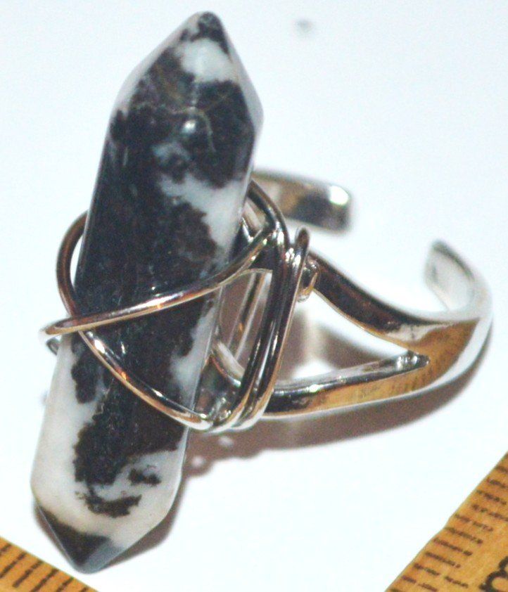 Ringe: Ring D-895 – Zebra Jaspis 17mm Innendurchmesser – Neu und originalverpackt aus Goldiwil (Thun) von han_v5b7 5