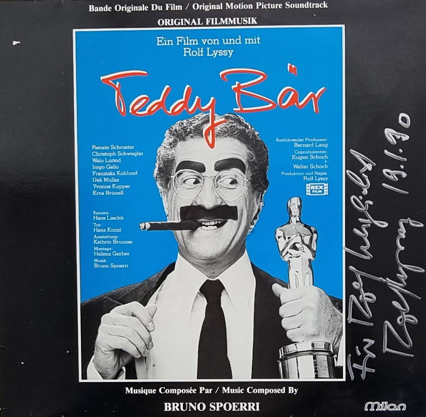 Schallplatten: LP Teddy Bär / SIGNIERT von Rolf Lyssy – Gebraucht aus Oetwil am See von fineli2
