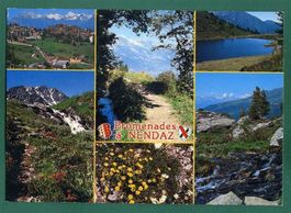 Promenades à Nendaz,1994, 6 Ansichten, gelaufen, Grossformat