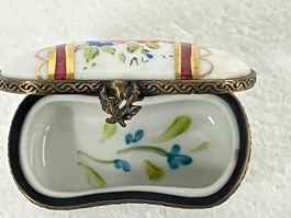 Antike Limoges Dèca Marin Miniatur Schatulle