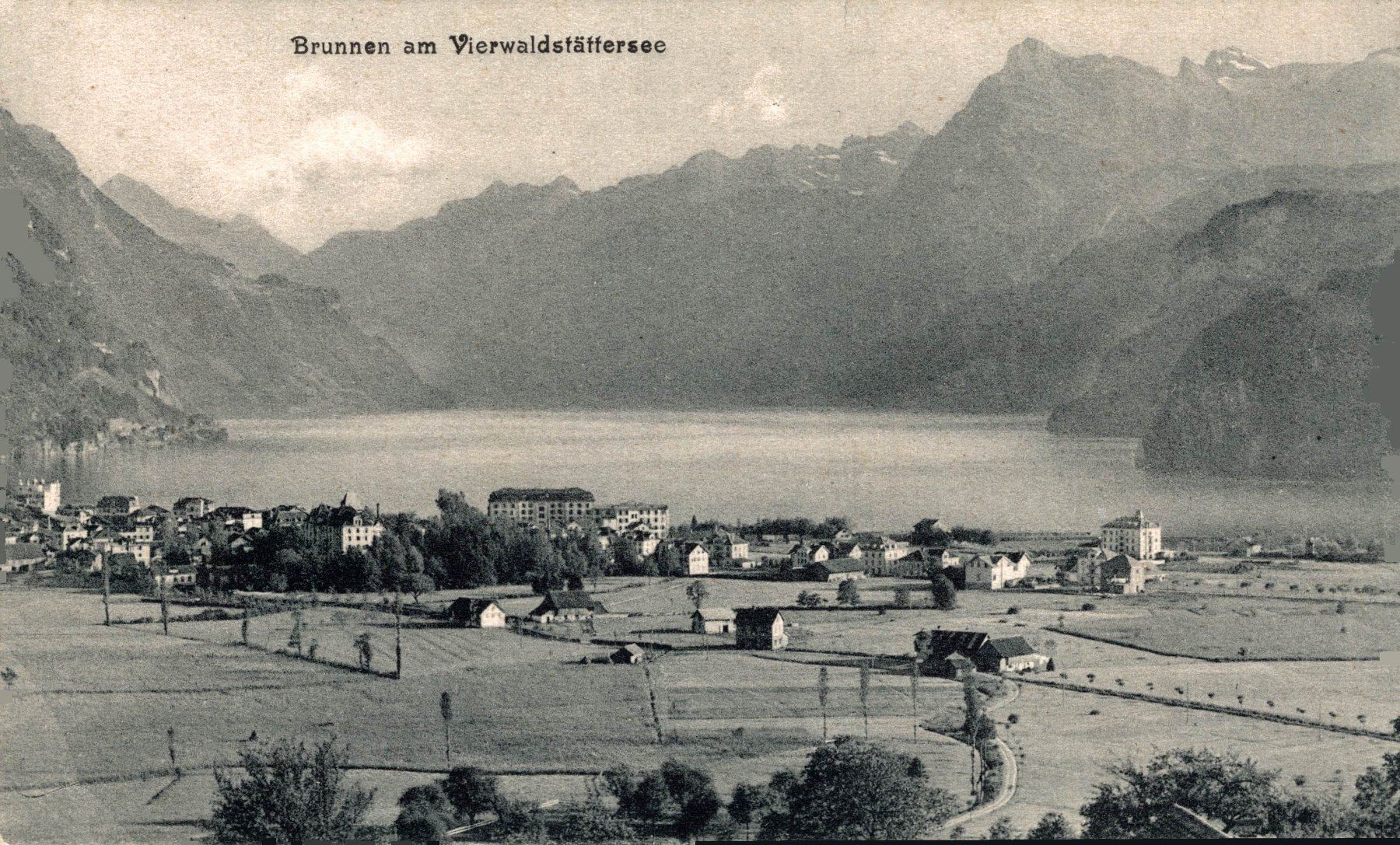 Cartoline postali: Brunnen am Vierwaldstättersee – Usato da Bronschhofen venduto da Astore