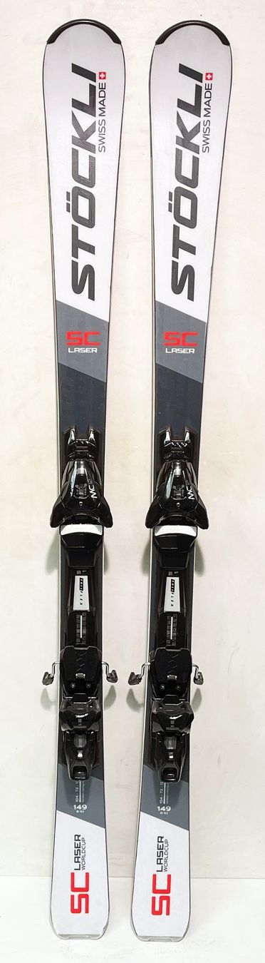 Stöckli Sci: Stöckli LASER  SC WORLDCUP   149 cm; Model 2022 – Usato da Brüttisellen venduto da SkiverkaufStepan