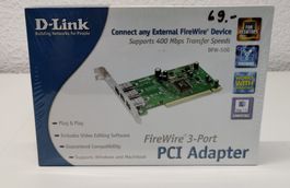D-Link FireWire 3-Port PCI Adapter