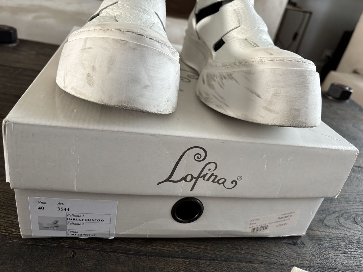 Lofina Damenschuhe: Lofina Sneakers/Boots, White, Size 40 – Gebraucht aus Erlenbach ZH von verbena_mint 3