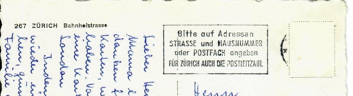 Cartoline postali: Zürich 1948 – Usato da Hochdorf venduto da Ziegel-16 1
