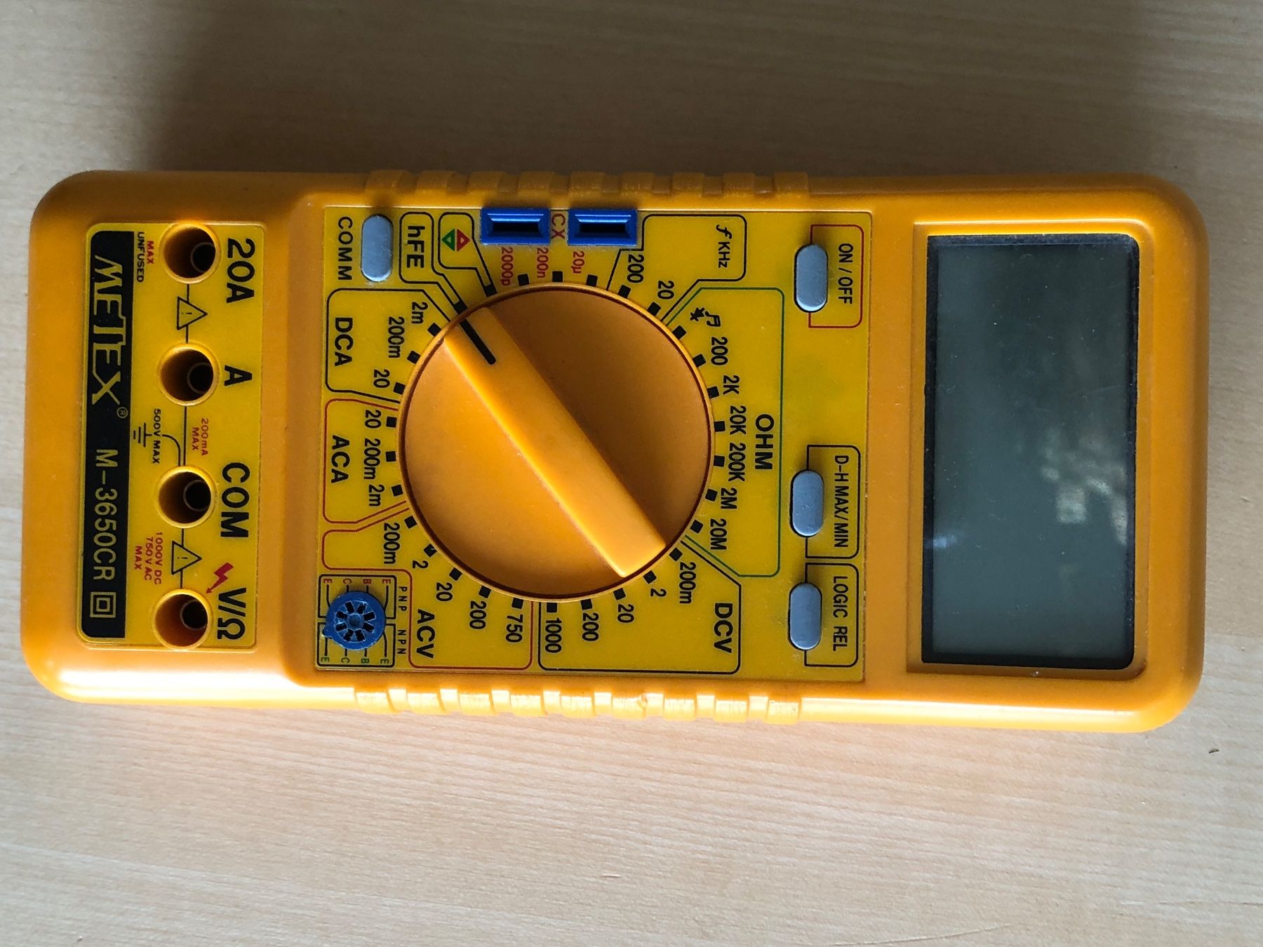 Messen: METEX M-3650CR Multimeter W. Germany! – Gebraucht aus Adliswil von  1