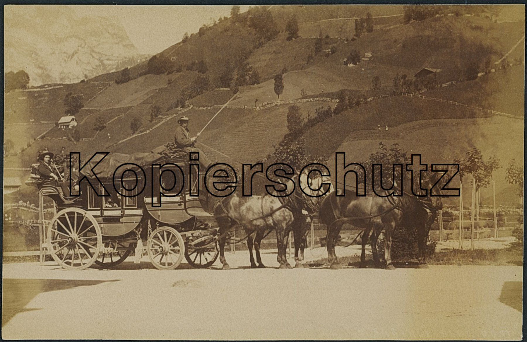 Ansichtskarten: CH Schweiz - Postkutsche - Wo? – Neu (gemäss Beschreibung) aus Schindellegi von Jonathan77