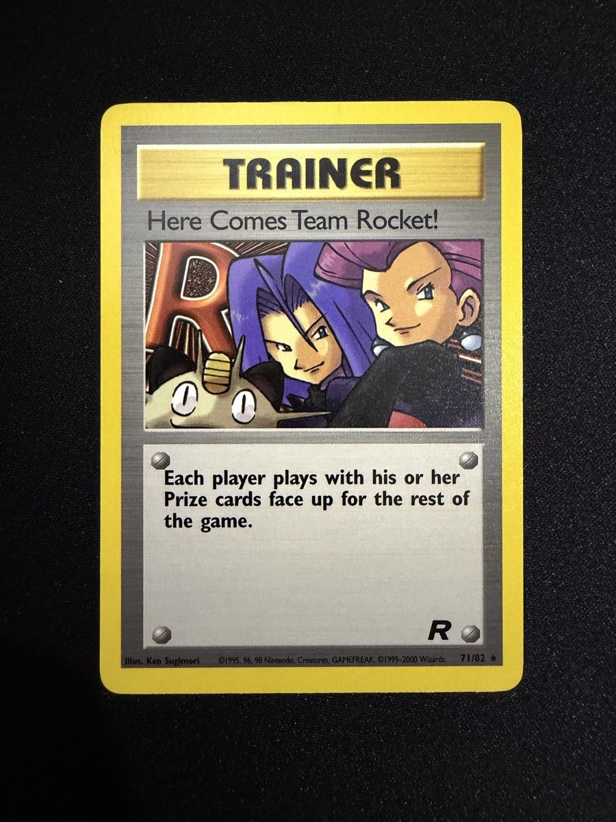 Pokémon Cartes à collectionner: Pokemon Here Comes Team Rocket! 71/82 Team Rocket - ENG – D'occasion à Monte Carasso par SMKT