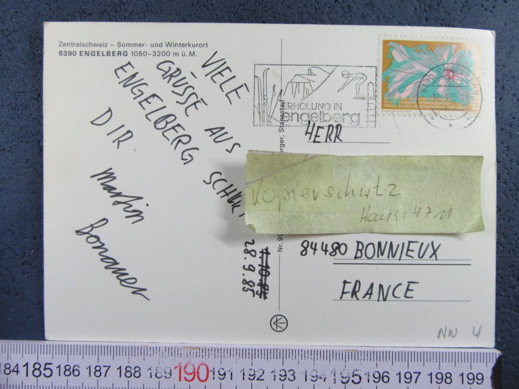 Cartoline postali: ENGELBERG UND BAHNEN AK ONW – Usato da Ettingen venduto da Hausi4711 1