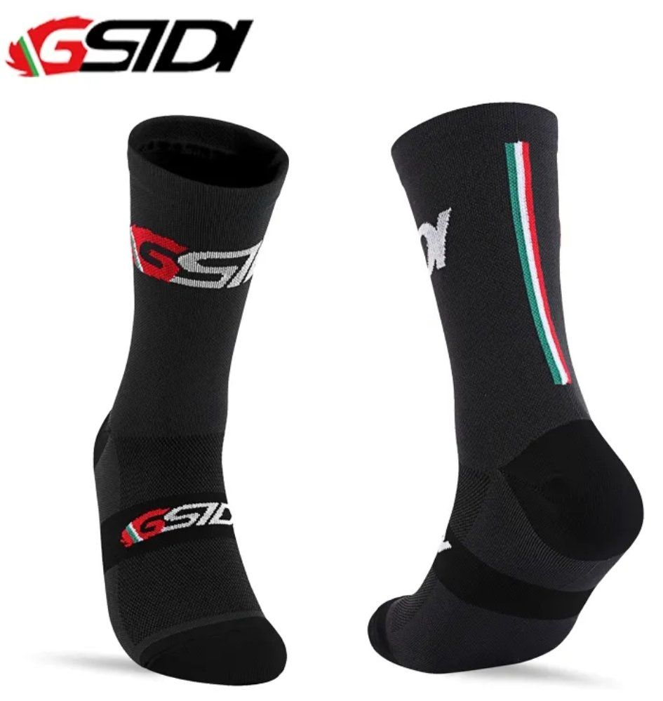 Calze: Sidi Velo Socken Black – Nuovo e nell'imballaggio originale da Zürich venduto da sirstians000