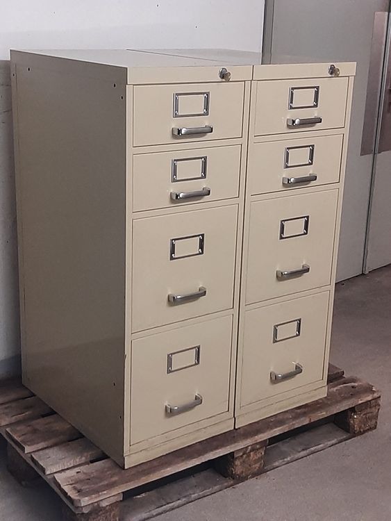 Kommode Büroschrank Aktenschrank Büromöbel - Eiche Nordic In Nordrhein