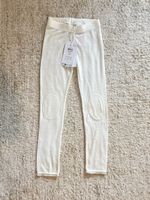 Girls’ white merino wool leggings 116 cm