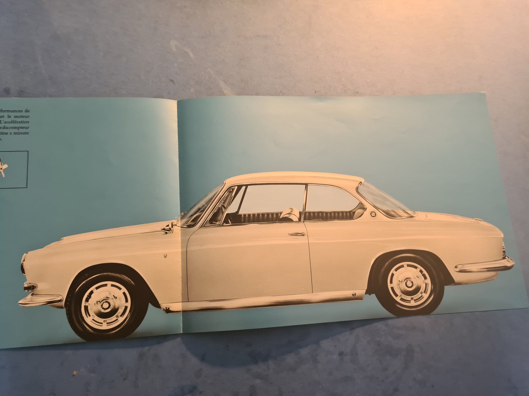 BMW Documents: BMW  3200  CS  BROCHURE  VINTAGE  OLDTIMER – D'occasion à Bellevue par BURGOLMANIA 2